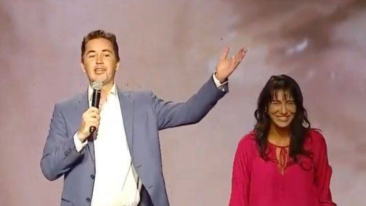 Calvo, el vice de Schiaretti, adelantó resultados en el búnker y se mostró muy optimista