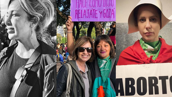 Las actrices marcharon por el Día Internacional de la Mujer