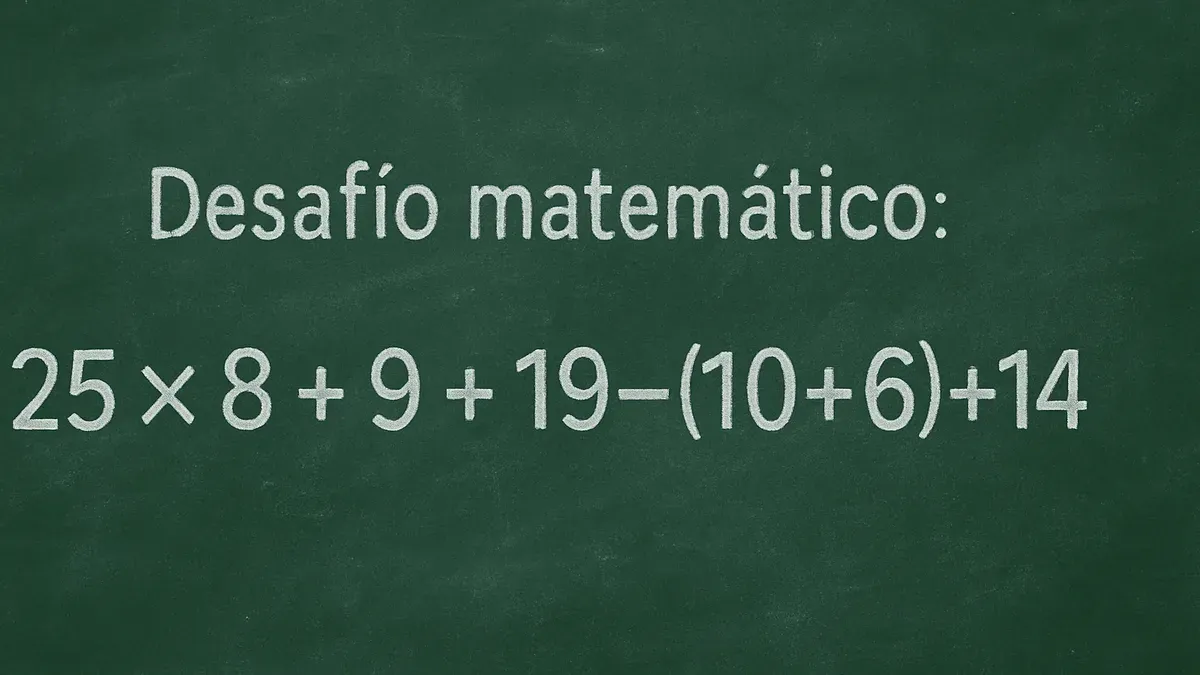 La regla esencial para resolver este desafío matemático es conocido como PEMDAS (por sus siglas en inglés) o jerarquía de operaciones.