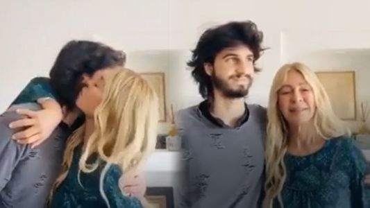 Franco, el hijo mayor de Romina Yan, le hizo un regalo muy especial a su abuela, Cris Morena