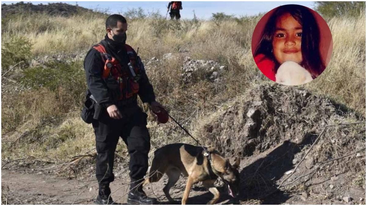 Caso Guadalupe: un perro encontró el último rastro de la nena en la ruta 7 que va hacia Mendoza