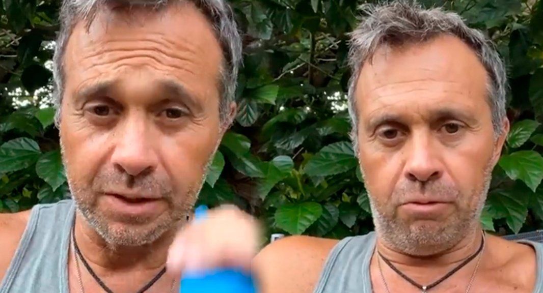 Sergio Lapegüe mostró cómo son los ejercicios para aprender a respirar