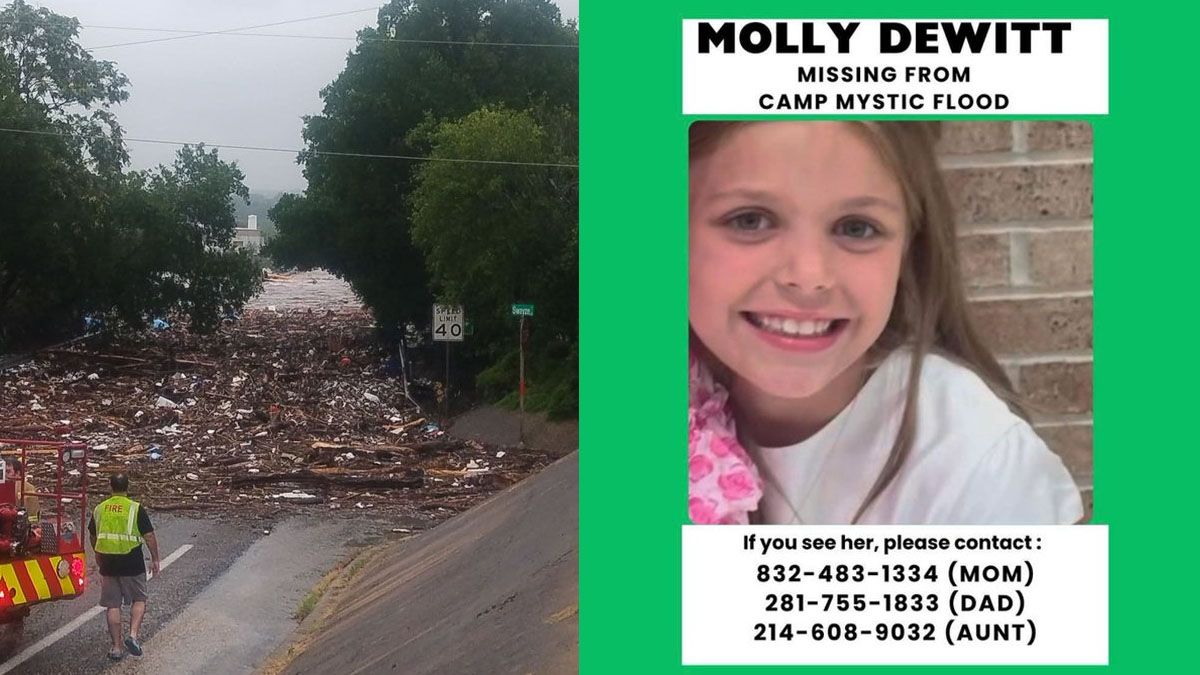 Molly Dewitt, una de las niñas desaparecidas. Su escuela armó una cadena para pedir por ella con moños verdes, su complemento favorito para el pelo. (Foto: A24.com)
