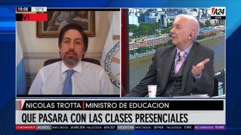 Trotta, sobre el regreso a clase: No va a ser lo primero que vuelva, antes hay que recuperar otras normalidades