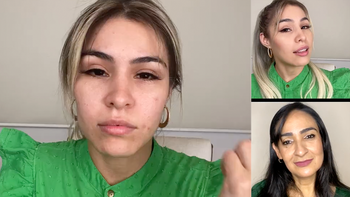 ¡Pedí un deseo! Nadia Portillo se muestra sin maquillaje