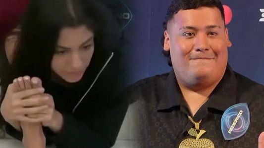 Rosina le besó los pies a Manzana y dejó en shock a todos en Gran Hermano 2023: las imágenes