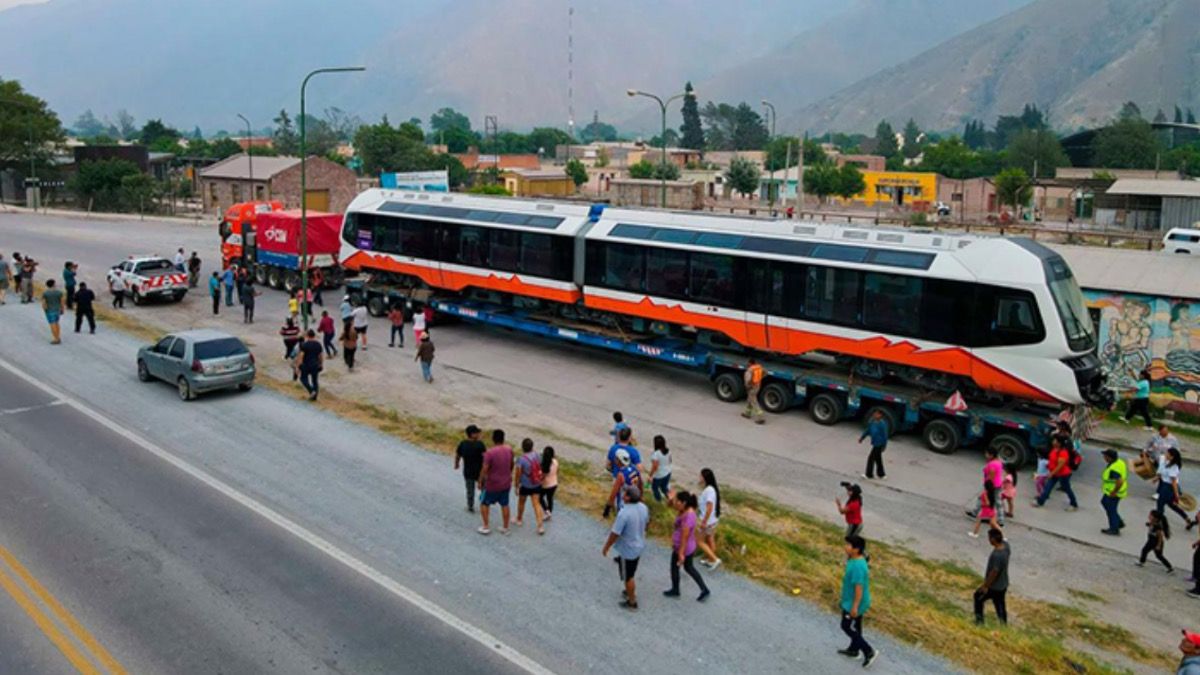 El tren turístico solar de Jujuy comenzará a funcionar a pleno en febrero o marzo. (Foto: El Diario Web)
