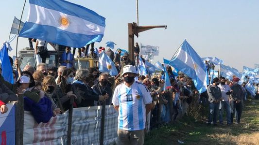 San Nicolás: el sentimiento de una jornada que excedió los reclamos del campo