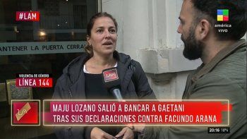 La periodista, Maju Lozano, habló con LAM y recordó el terrible momento que le tocó vivir con el actor, Facundo Arana.