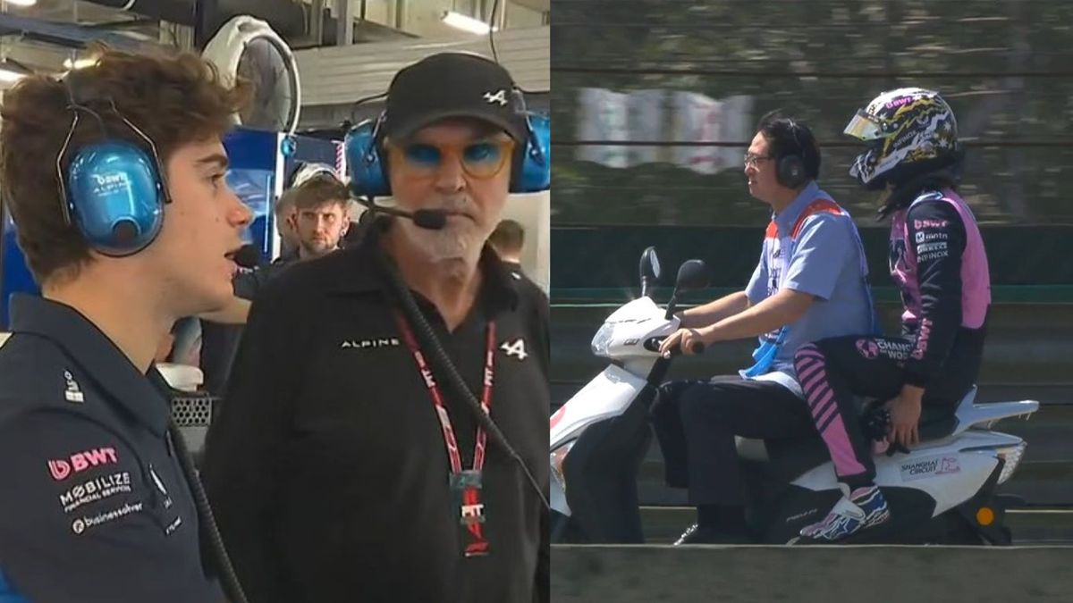Franco Copalinto en boxes el viernes cuando su compañero titular tuvo que abandonar la competencia.