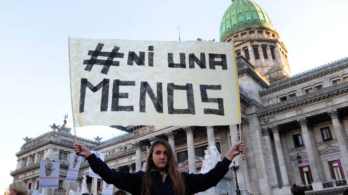 Con Agostina Vega como símbolo del reclamo, Ni Una Menos vuelve a movilizarse en todo el país