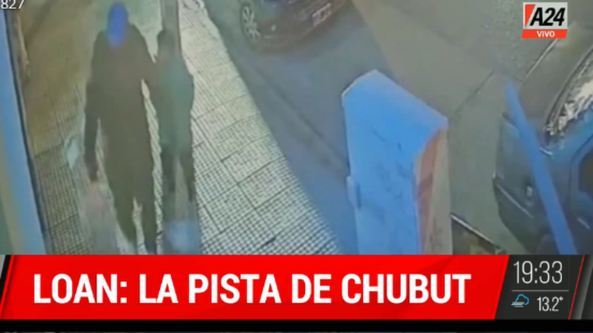 La foto del presunto Loan en Chubut. (Foto A24)