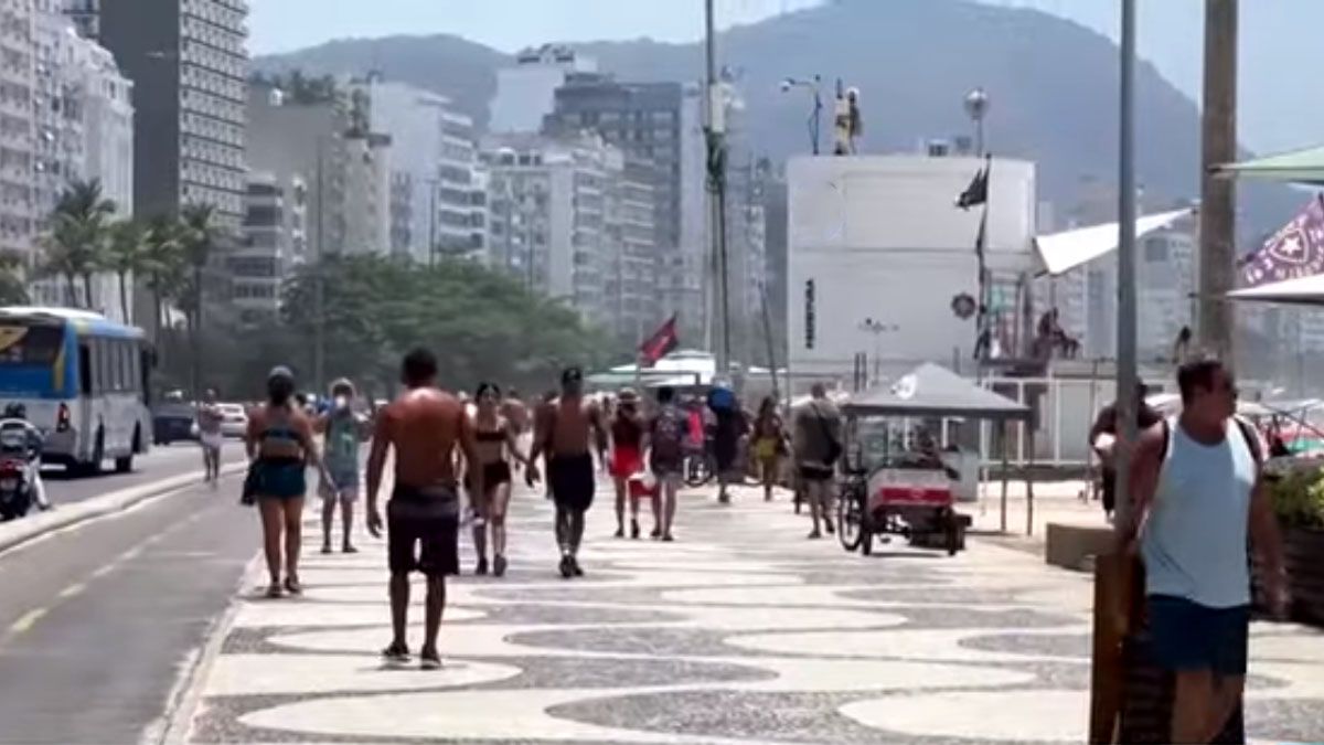 Río de Janeiro soportó varios días temperaturas superiores a los 45 grados (Foto: archivo).