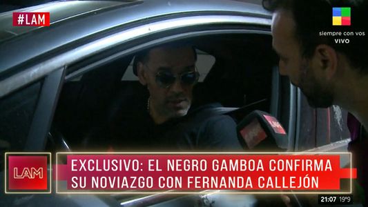Se confirmó el romance de María Fernanda Callejón con Fernando Gamboa: la palabra del ex futbolista