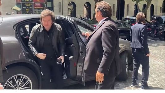 Milei empezó su gira europea en Roma: cumbre con el Papa León XIV y cena con Georgia Meloni