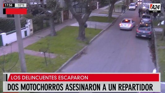 Dos motochorros mataron a un repartidor de Mercado Libre