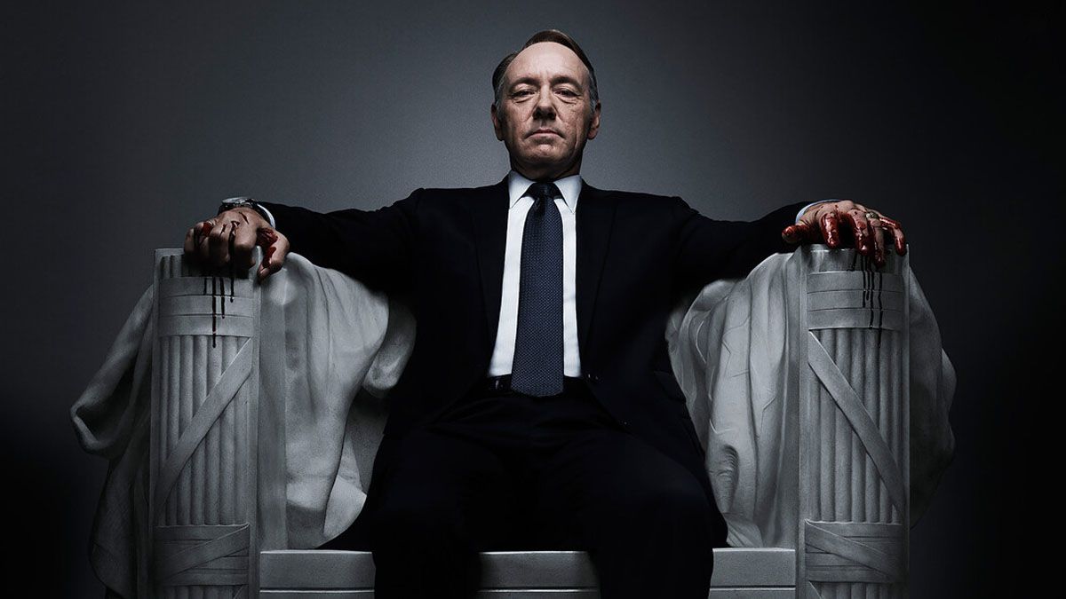Kevin Spacey, cuando encarnaba al inescrupuloso presidente de Estados Unidos, Frank Underwood, en House of Cards. (Foto: Gentileza Sky News)  