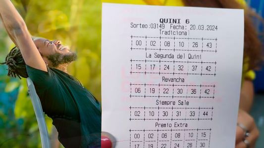 Jugó al Quini 6 y se llevó más de mil millones: mirá qué números jugó
