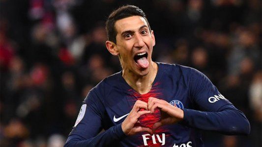 Di María aportó un golazo y una asistencia en el triunfo 4 a 1 del PSG ante Rennes