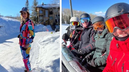 Verónica Lozano se mostró vendada y en silla de ruedas tras el accidente