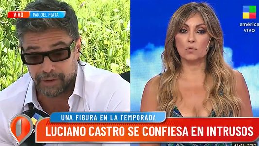 Luciano Castro contó en vivo los episodios de acoso que sufre en la calle: Me tocan el...