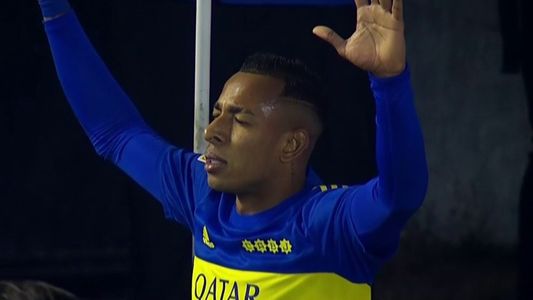 Una maravilla: el golazo de Sebastián Villa en Barracas Central-Boca
