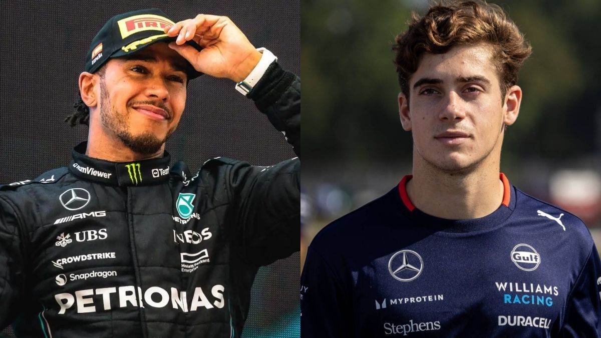 La INESPERADA explicación de Lewis Hamilton: por qué le dedicó un posteo en redes a Franco Colapinto