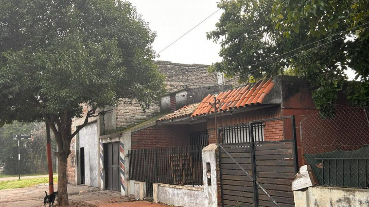 La casa donde sucedió la tragedia.&nbsp;