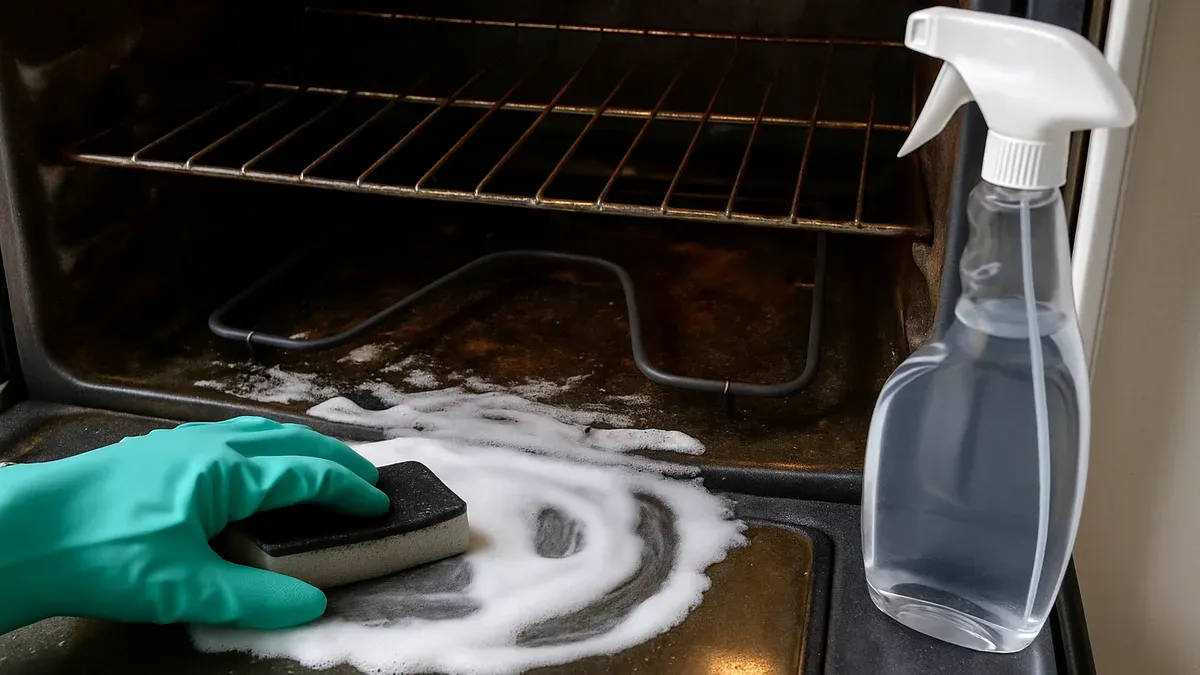 Cómo limpiar el horno y sacar la grasa pegada sin dañar el interior. (Imagen ilustrativa)