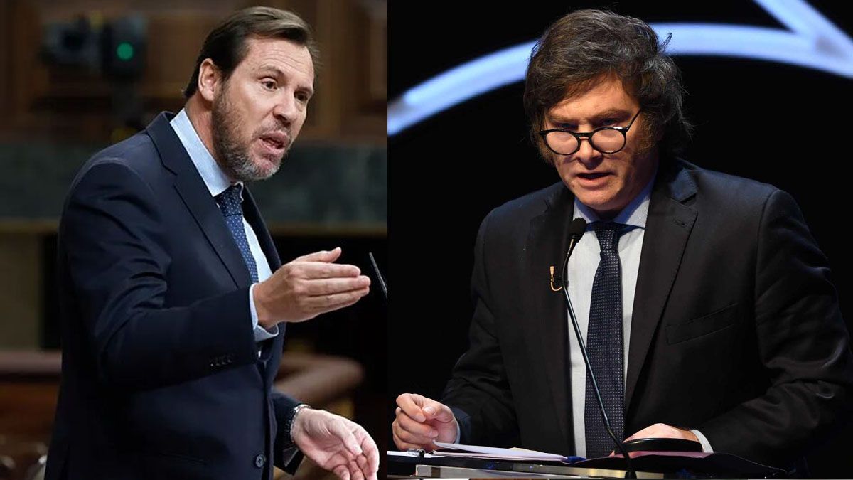 Crisis con España por la dura crítica de un ministro del gabinete de Pedro Sánchez al presidente Javier Milei. (Foto: A24.com)