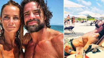 Las románticas vacaciones de Luciano Castro y Sabrina Rojas en México: Pasándola muy bien