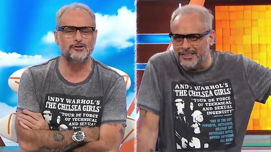 El juvenil look de Jorge Rial en su regreso de Nueva York