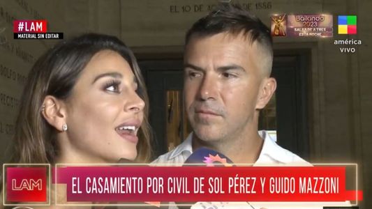 Sol Pérez, tras casarse por civil, hizo un importante anuncio: ¿se agranda la familia?