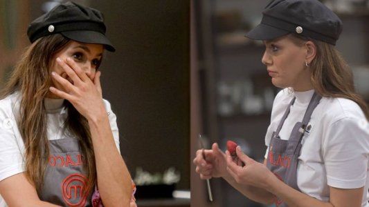 Natalie Pérez adelantó algo de su participación en Masterchef celebrity y mostró un pequeño accidente