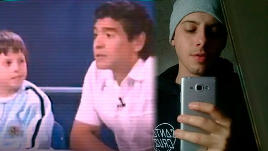 Cómo está hoy el nene que lloró al conocer a Diego Maradona en Agrandadytos: Viví un infierno