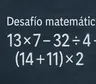 Desafío matemático: muy pocos lo resuelven antes de los 10 segundos