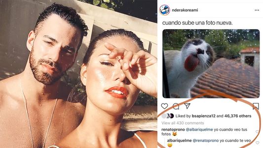 ¡Alba y Renato no paran de piropearse!