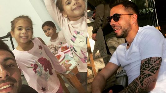 Matías Defederico al volver a ver a sus tres hijas: Jamás van a vencer nuestros sentimientos