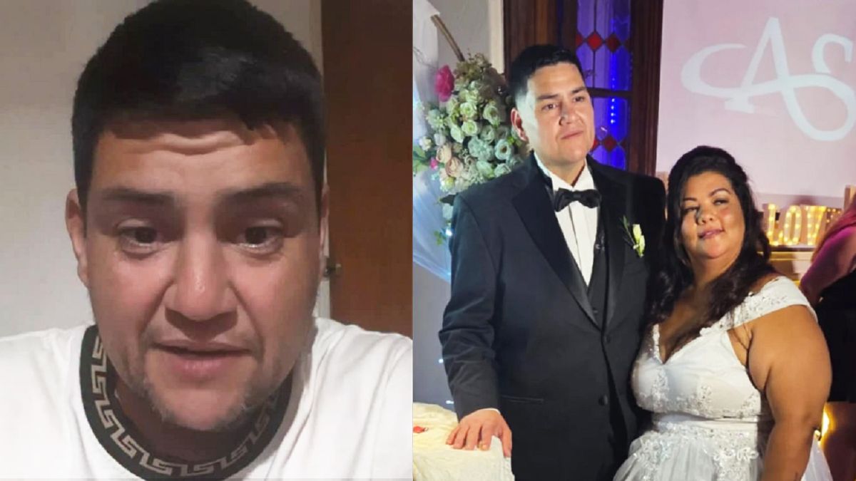 Luisito de Cuestión de Peso mostró una desgarradora foto de su esposa en terapia intensiva