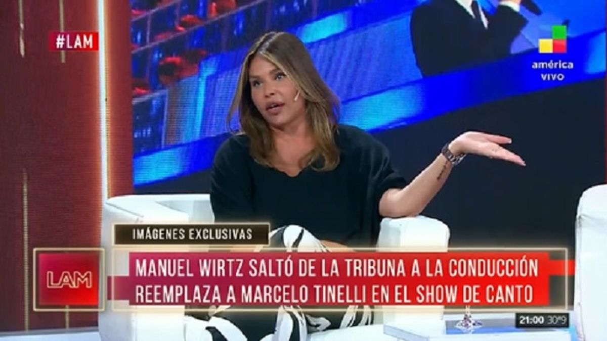 Nazarena Vélez dejó claro desde LAM (América TV) que Laurita Fernández es mucho mejor bailarina que conductora. 
