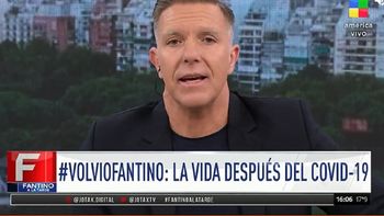 Alejandro Fantino regresó al aire tras recuperarse del coronavirus: Sentí mucho miedo