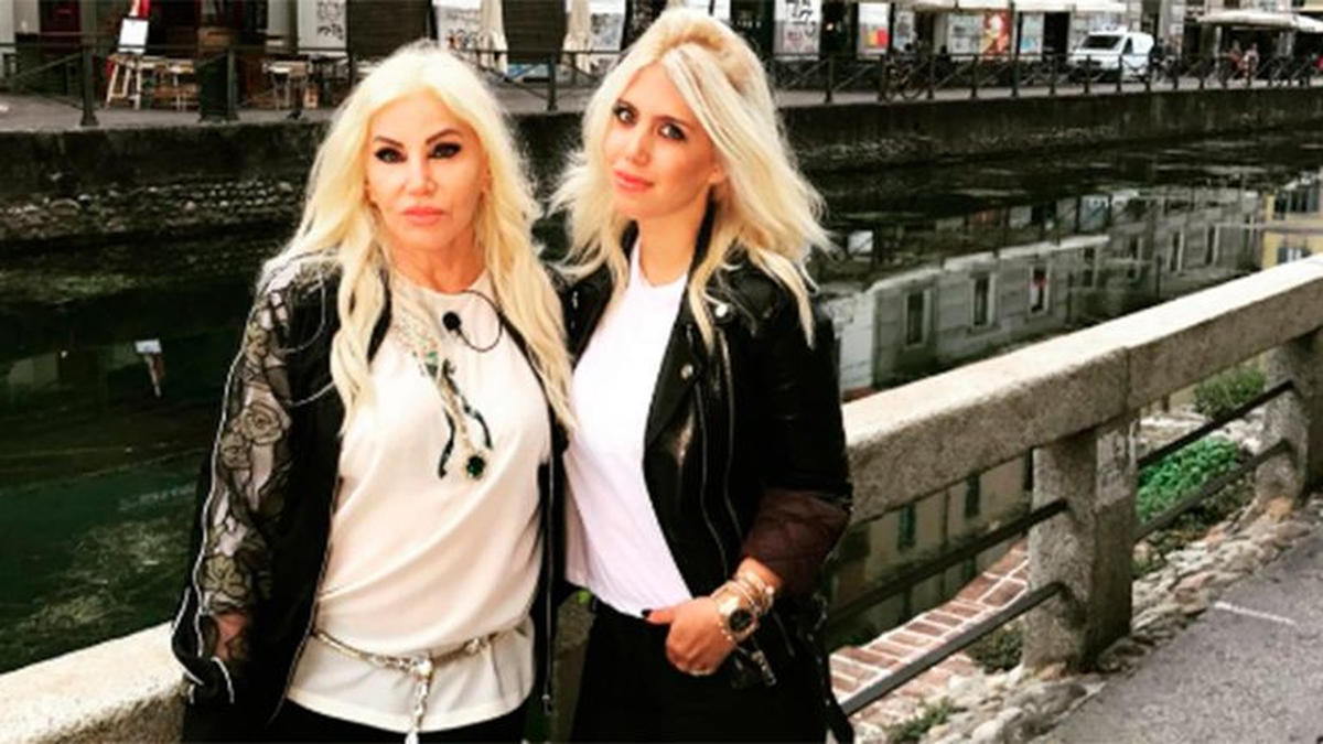 Wanda Nara y Susana Giménez