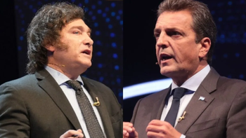 El rating del debate presidencial entre Sergio Massa y Javier Milei: los números finales