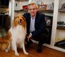 Murió Dylan, el perro de Alberto Fernández: la emotiva despedida del expresidente en redes