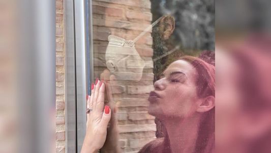 La tierna foto y comentario de Tamara Gorro, la esposa de Ezequiel Garay, el jugador con Coronavirus