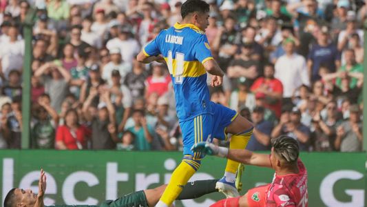 Boca le ganó 1-0 a Sarmiento en Junín y está cerca del campeonato