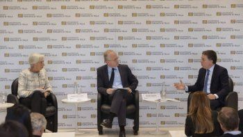 La jefa del FMI halagó la política económica del Gobierno