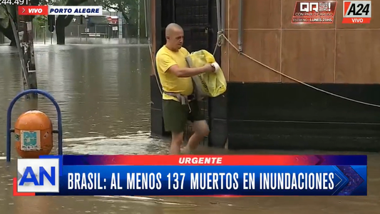 Inundaciones de Brasil: aumentan a 136 el número de muertos y anuncian más lluvias
