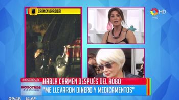 Duro cruce entre Carmen Barbieri y Úrsula Vargues por la inseguridad