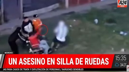 Un menor de edad en silla de ruedas asesinó a un hombre en Moreno: está prófugo